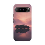 C8 Corvette Silhouette Pastel Horizon Case