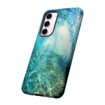 Ocean Wave Tunnel Tough Case | Turquoise Surf Phone Cover