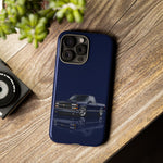 Navy Blue Chevy OBS Truck Phone Case, Classic Cover