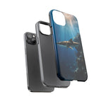 Cobia Reef Phone Case, Shaft of Light Ocean Fishing Tough Cover