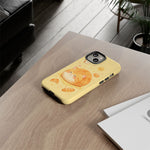 Orange Tabby Loaf Kawaii Chibi Pet Cat Art Tough Phone Case