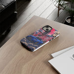 Bayside Blue Skyline Phone Case, Cherry Blossom Torii Tough Cover