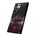 Z06 C8 Phone Case, Red Smoke Studio Reflection Cover