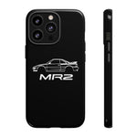 MR2 White Side Silhouette JDM Tough Phone Case Cover Gift