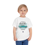 Toddler 1957 Chevy Bel Air Aqua Retro Classic Car Kids T-Shirt Tee