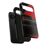 1968 Charger Triple Black Muscle Car Tough Phone Case