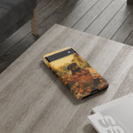 Rottweiler Puppy in Flower Pot Tough Case | Floral Dog Phone Cover