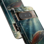 Salmon River Fishing Phone Case, Sunlit Current Cover