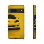 Yellow C6 Z06 Corvette Studio Tough Phone Case