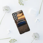 C6 Z06 Corvette Phone Case, Blue Mountain Dusk Cover, Gift