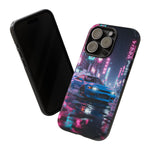 Skyline GT-R Tokyo Rain JDM Night Art Tough Phone Case