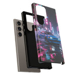 Skyline GT-R Tokyo Rain JDM Night Art Tough Phone Case
