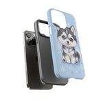 Siberian Husky Kawaii Ice Chibi Pet Dog Art Tough Phone Case