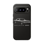 Vintage Galaxie 500 Phone Case | Classic Car Illustration, Black