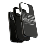 F150 Truck Phone Case American Flag Pickup Tough Cover Gift Art