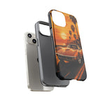 Orange Corvette C3 Stingray Sunset Palms Phone Case