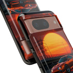 Supra MK4 Sunset Sports Car Phone Case