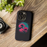 Great Dream Wave Circular Badge Vaporwave Phone Case – Japanese Aesthetic