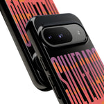 Silverado sunset truck Phone Case | Retro pickup silhouette