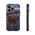 F40 Legendary Supercar Prancing Red Speed Art Tough Phone Case