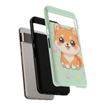 Shiba Inu Kawaii Chibi Smile Pet Dog Art Tough Phone Case
