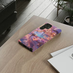 Floating Pool Deck Phone Case, Pastel Cloud 3D Render Cover
