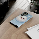 Samoyed Kawaii Snowball Chibi Art Tough Phone Case