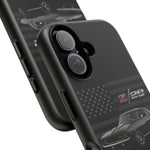 Z28 Camaro Phone Case Classic Muscle Car Patriotic Tough Cover Gift Art