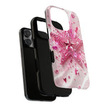Pink Glitter Star Tough Case | Sparkle Phone Case