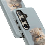 Fluffy Persian Kitten phone case | Tough Cases