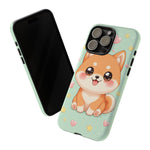 Shiba Inu Kawaii Chibi Smile Pet Dog Art Tough Phone Case
