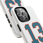 Vintage Football QB Number 13 Phone Case | Tough Cover