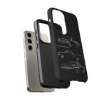 1960 Chevy El Camino Phone Case Featuring Classic American Pickup Artwork