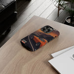 Datsun 240Z Classic JDM Sports Car Sunset Art Tough Phone Case