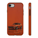 Burnt Rust 240Z Phone Case, Classic JDM Sports Car Art Cover