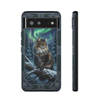 Norwegian Forest Cat Nordic Art Tough Phone Case