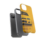 Yellow Skyline Phone Case, R34 GTR 90s JDM Legend Tough Cover for Men Gift