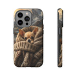 Chihuahua Big Sweater Tough Phone Case