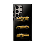 Gold Fairlady Z Classic Sports Car Tough Phone Case - 3 View