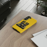 1969 Camaro Z28 Yellow Front View Muscle Car Tough Phone Case