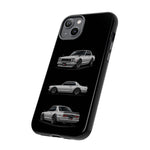 Silver Hakosuka Skyline Classic Sports Car Tough Phone Case for JDM Fans