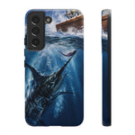 Marlin Teaser Strike Phone Case Saltwater Fishing Gift for Anglers