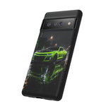 Camaro ZL1 Neon Green Muscle Car phone case | Tough Cover