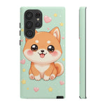 Shiba Inu Kawaii Chibi Smile Pet Dog Art Tough Phone Case