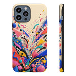 Memphis Confetti Storm Tough Phone Case