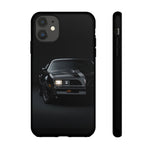1978 Black Trans Am Firebird Hood Bird Tough Phone Case for Muscle Car Fans