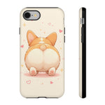 Corgi Chibi Kawaii Pet Dog Breed Art Tough Phone Case