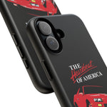 1991 Camaro Heartbeat Red Muscle Car Tough Phone Case Cover