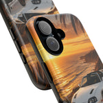 Supra MK4 Super White Targa Coastal Art Tough Phone Case