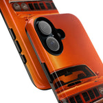 Orange Cuda Phone Case, 71 Classic Muscle Car Tough Cover